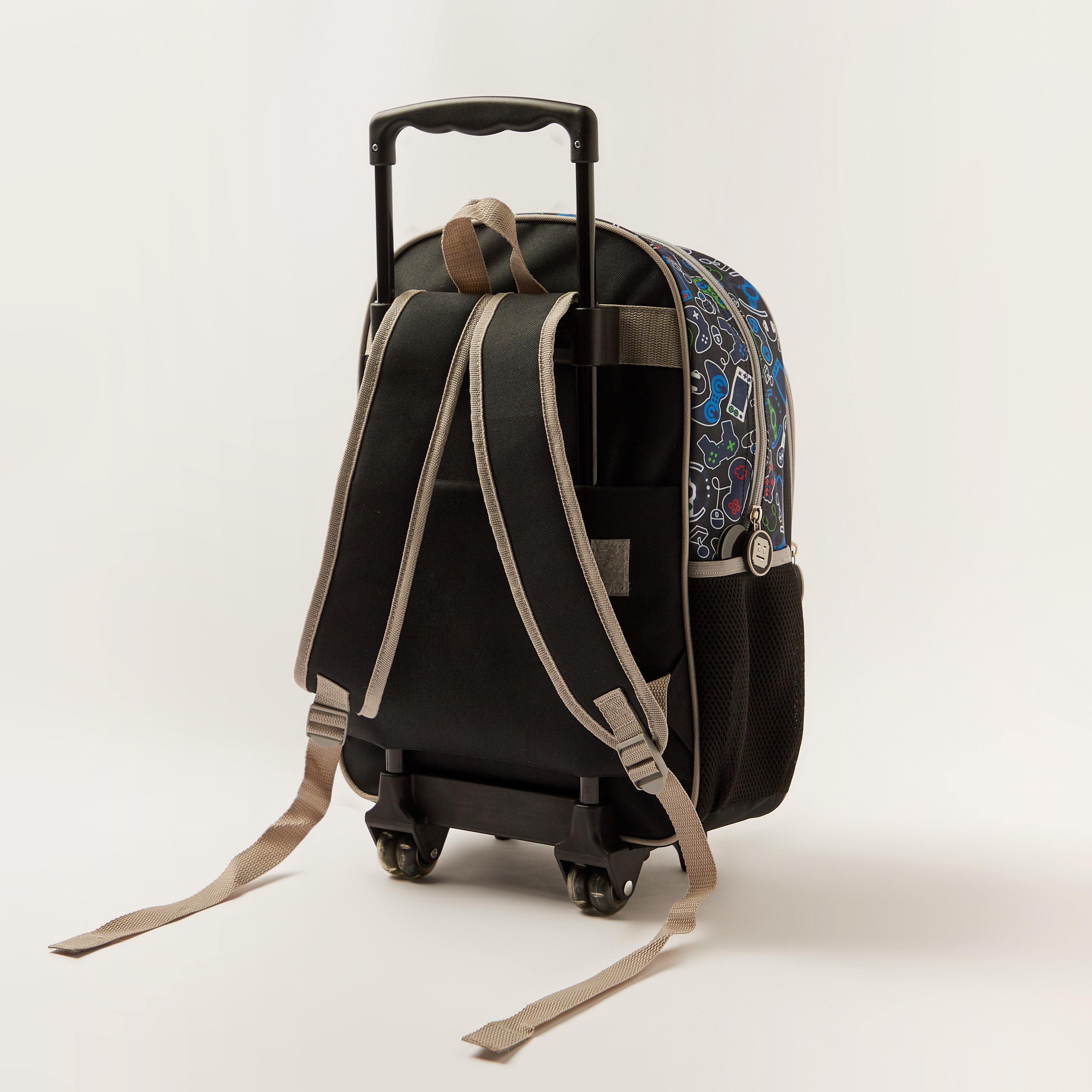 Juniors Printed Trolley Backpack with Lunch Bag and Pencil Case-school-bagsandbackpacks-trolleybags-image-11