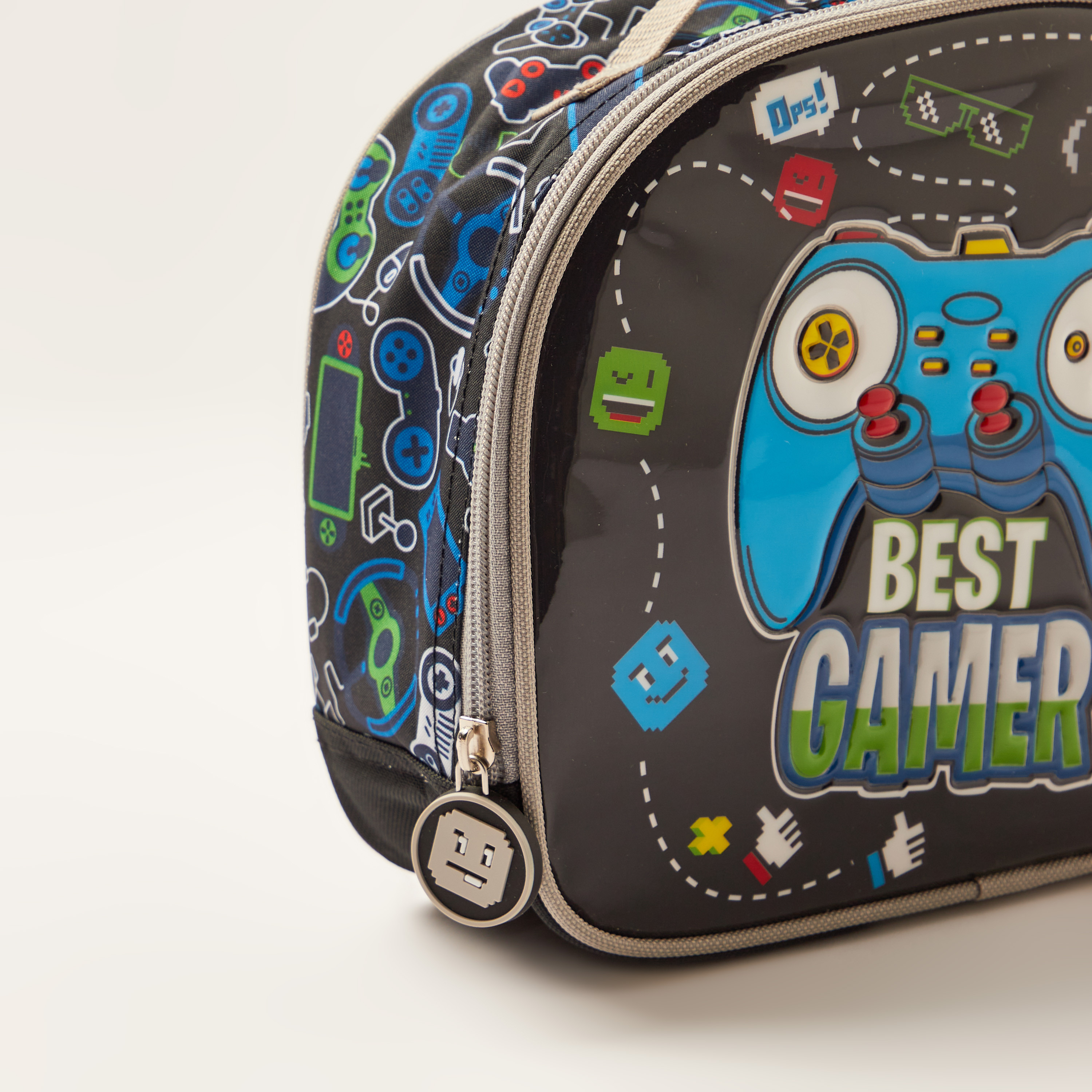 Juniors Printed Trolley Backpack with Lunch Bag and Pencil Case-school-bagsandbackpacks-trolleybags-image-6