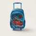 Juniors Car Print 14-inch Trolley Backpack with Lunch Bag and Pencil Pouch-Trolleys-thumbnail-1