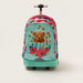 Juniors Printed Trolley Backpack with Lunch Bag and Pencil Pouch - 20 inches-Trolleys-thumbnail-1