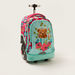 Juniors Printed Trolley Backpack with Lunch Bag and Pencil Pouch - 20 inches-Trolleys-thumbnail-2