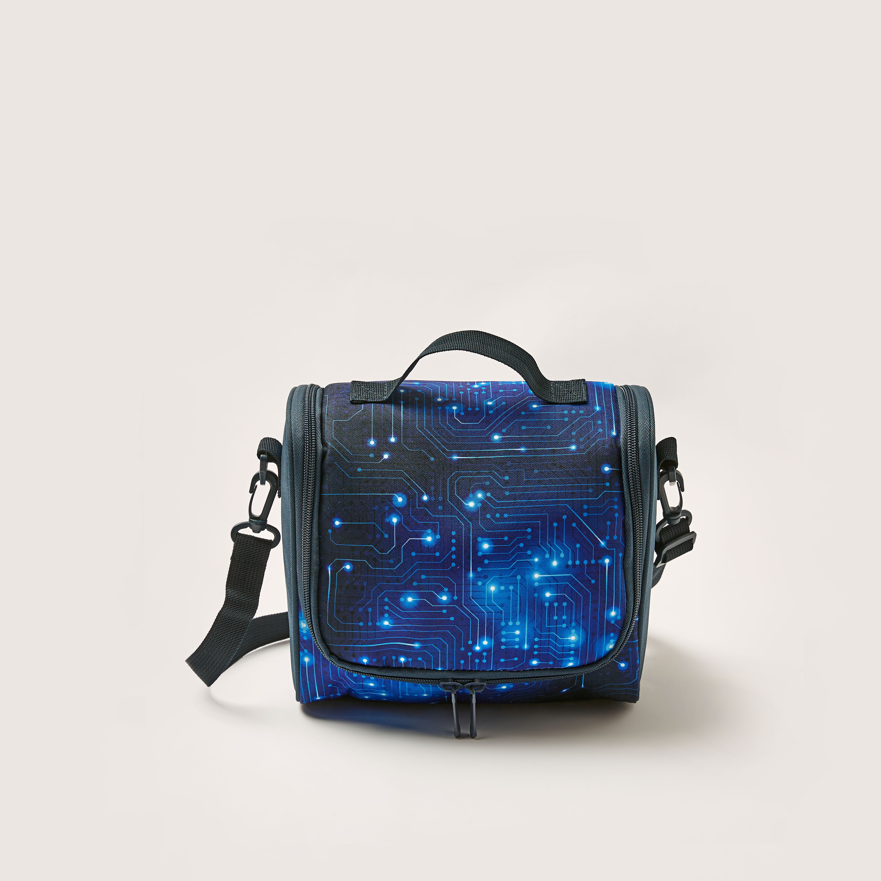 شنطة ترولي مقاس 20 بوصة بطبعات مع شنطة غداء ومقلمة من جونيورز-school-bagsandbackpacks-trolleybags-image-5