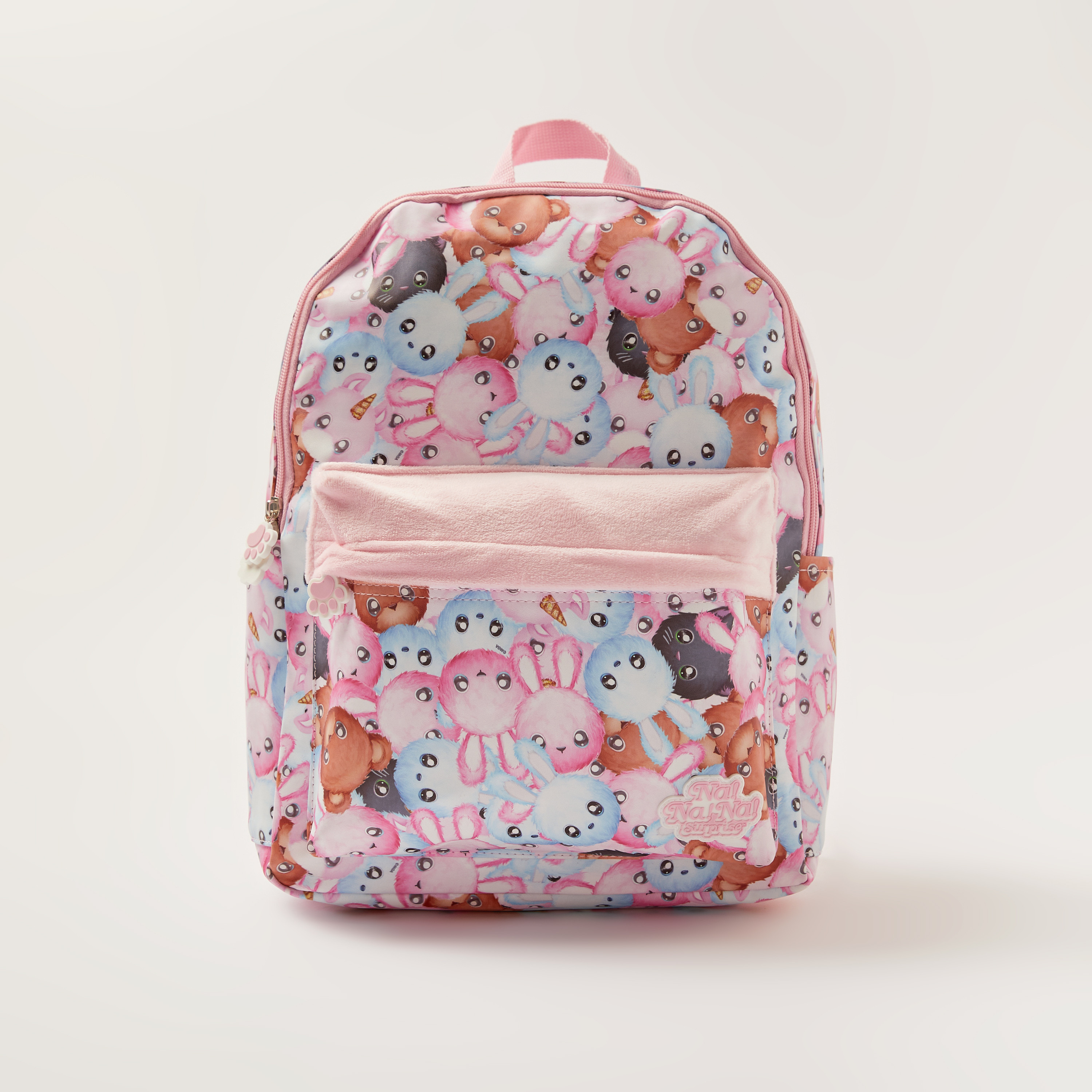 Na! Na! Na! Surprise Printed Backpack with Adjustable Straps - 16 inches-school-bagsandbackpacks-backpacks-image-1
