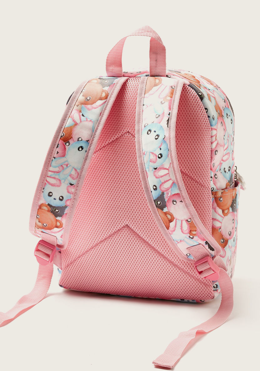 Na! Na! Na! Surprise Printed Backpack with Adjustable Straps - 14 inches-Backpacks-image-2