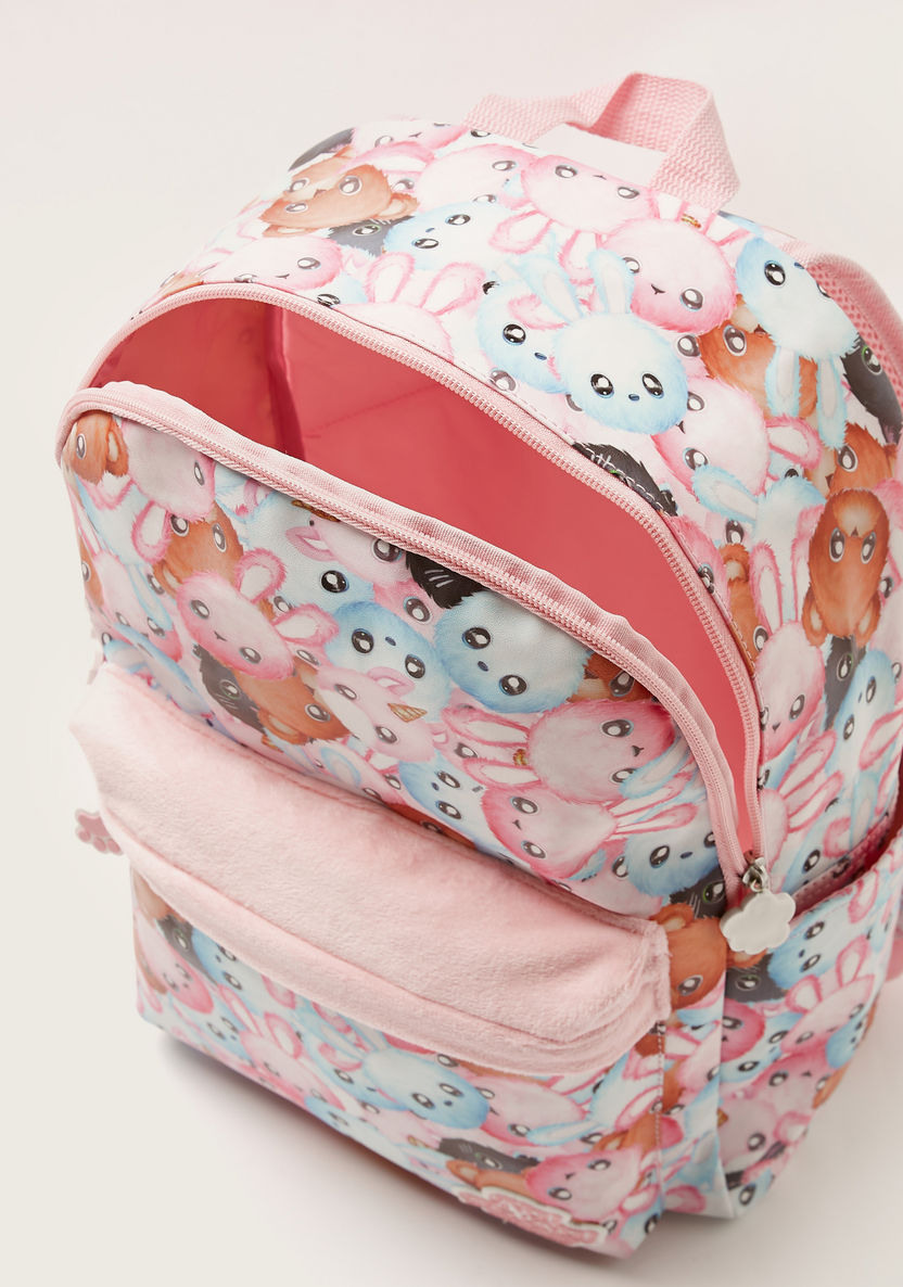 Na! Na! Na! Surprise Printed Backpack with Adjustable Straps - 14 inches-Backpacks-image-3