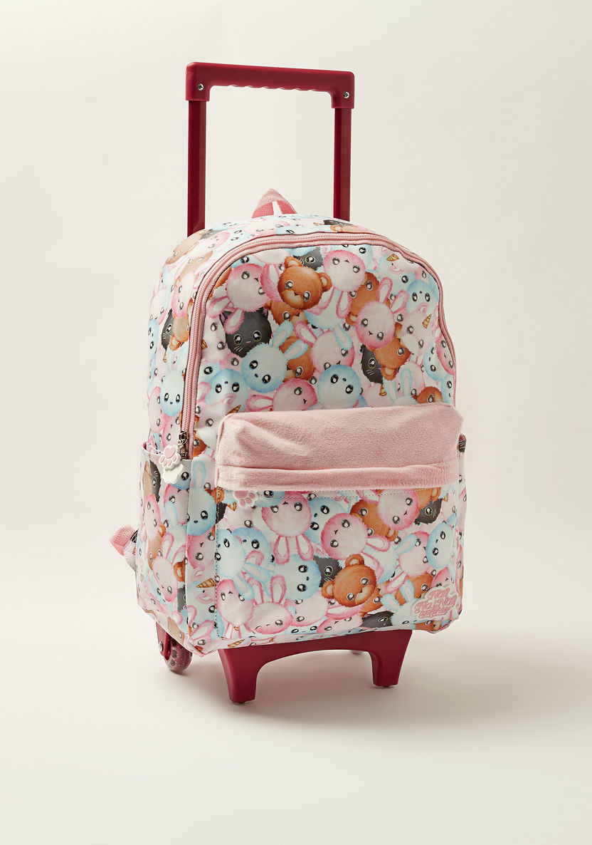 Na! Na! Na! Surprise Printed 14-inch Trolley Backpack with Zip Closure-Trolleys-image-1