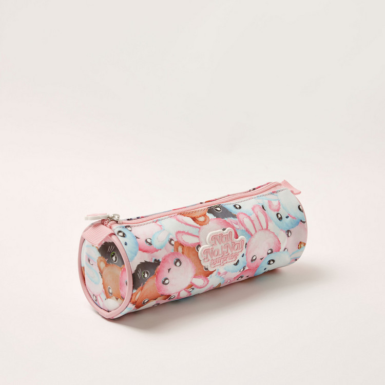 Na! Na! Na! Surprise Printed Pencil Case with Zip Closure