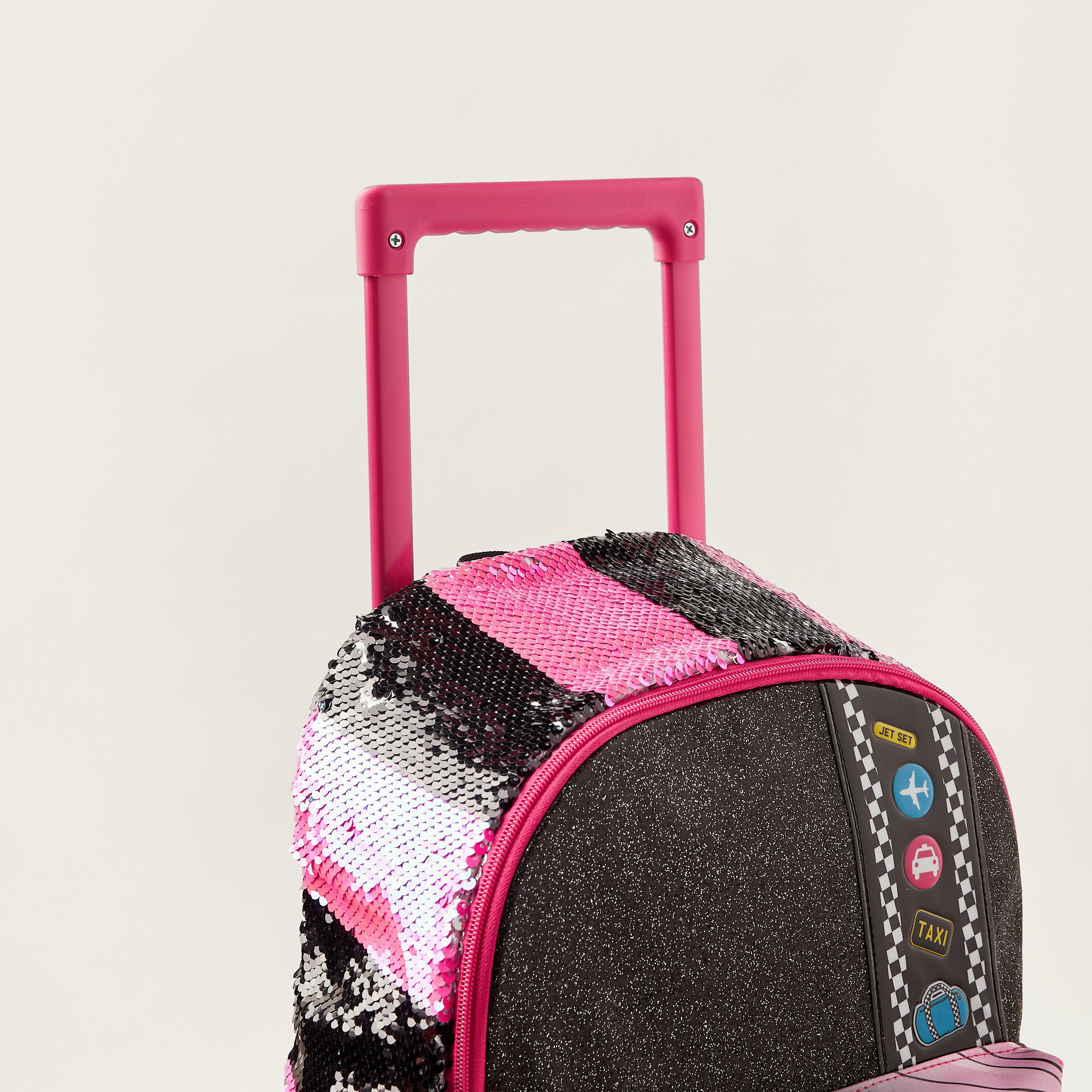 شنطة بعجلات بطبعات وتفاصيل ترتر من إل أو إل سوربرايز - 16 بوصة-school-bagsandbackpacks-trolleybags-image-3