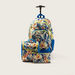 Juniors Tropical Print Trolley Backpack with Lunch Bag and Pencil Case-School Sets-thumbnail-0