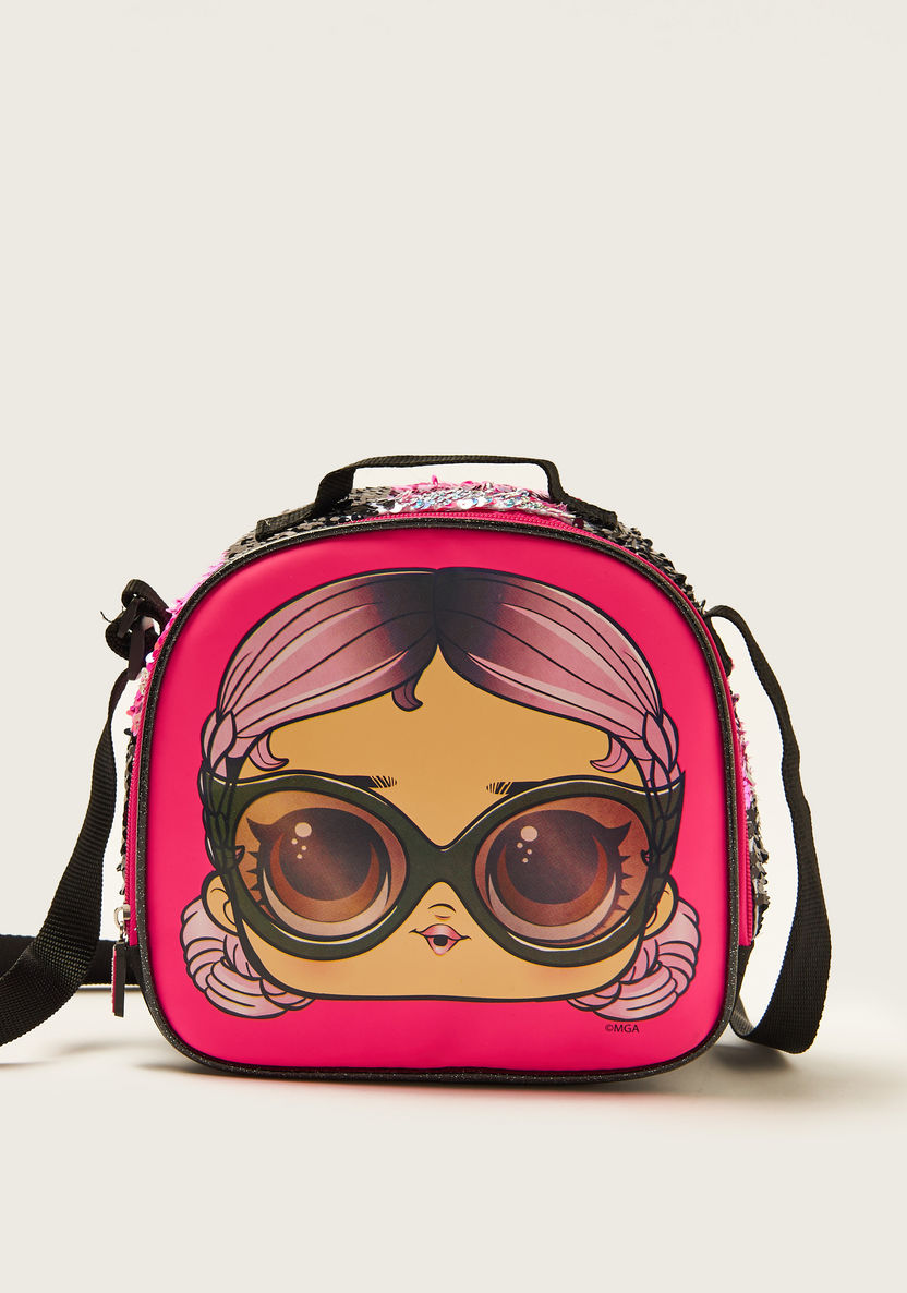 L.O.L. Surprise! Sequin Embellished Lunch Bag-Lunch Bags-image-0