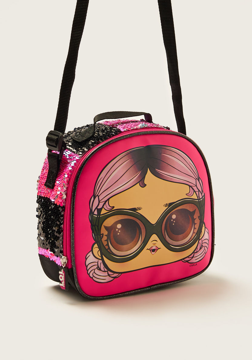 L.O.L. Surprise! Sequin Embellished Lunch Bag-Lunch Bags-image-1