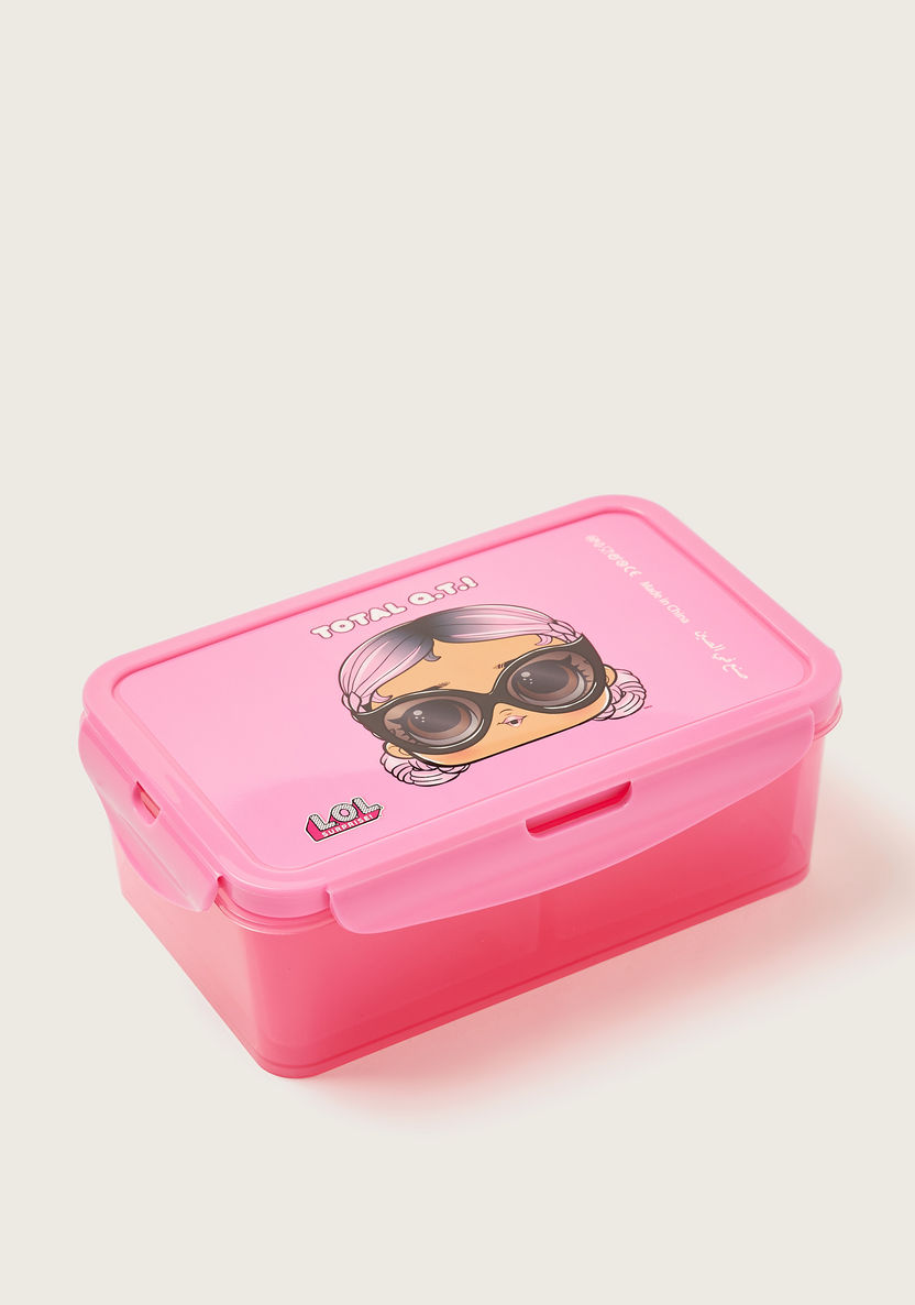 L.O.L. Surprise! Printed Lunch Box with Clip Lock Lid-Lunch Boxes-image-1