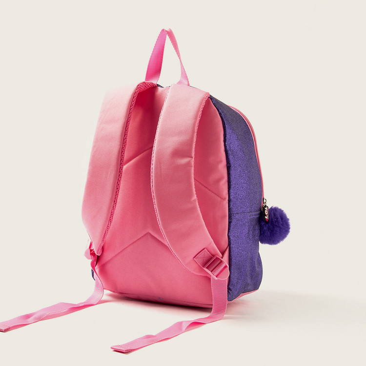 L.O.L. Surprise! Printed 16-inch Backpack with Faux Fur Detail