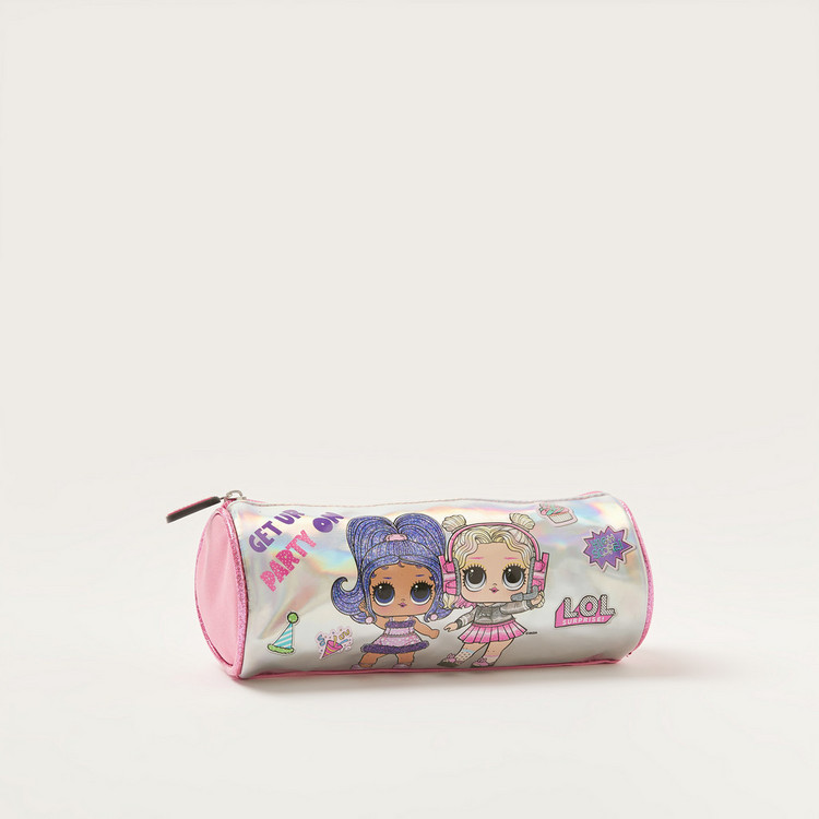 L.O.L. Surprise! Printed Pencil Pouch with Zip Closure
