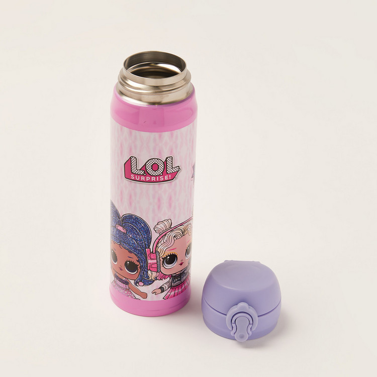 L.O.L. Surprise! Printed Water Bottle with Screw Lid - 400 ml