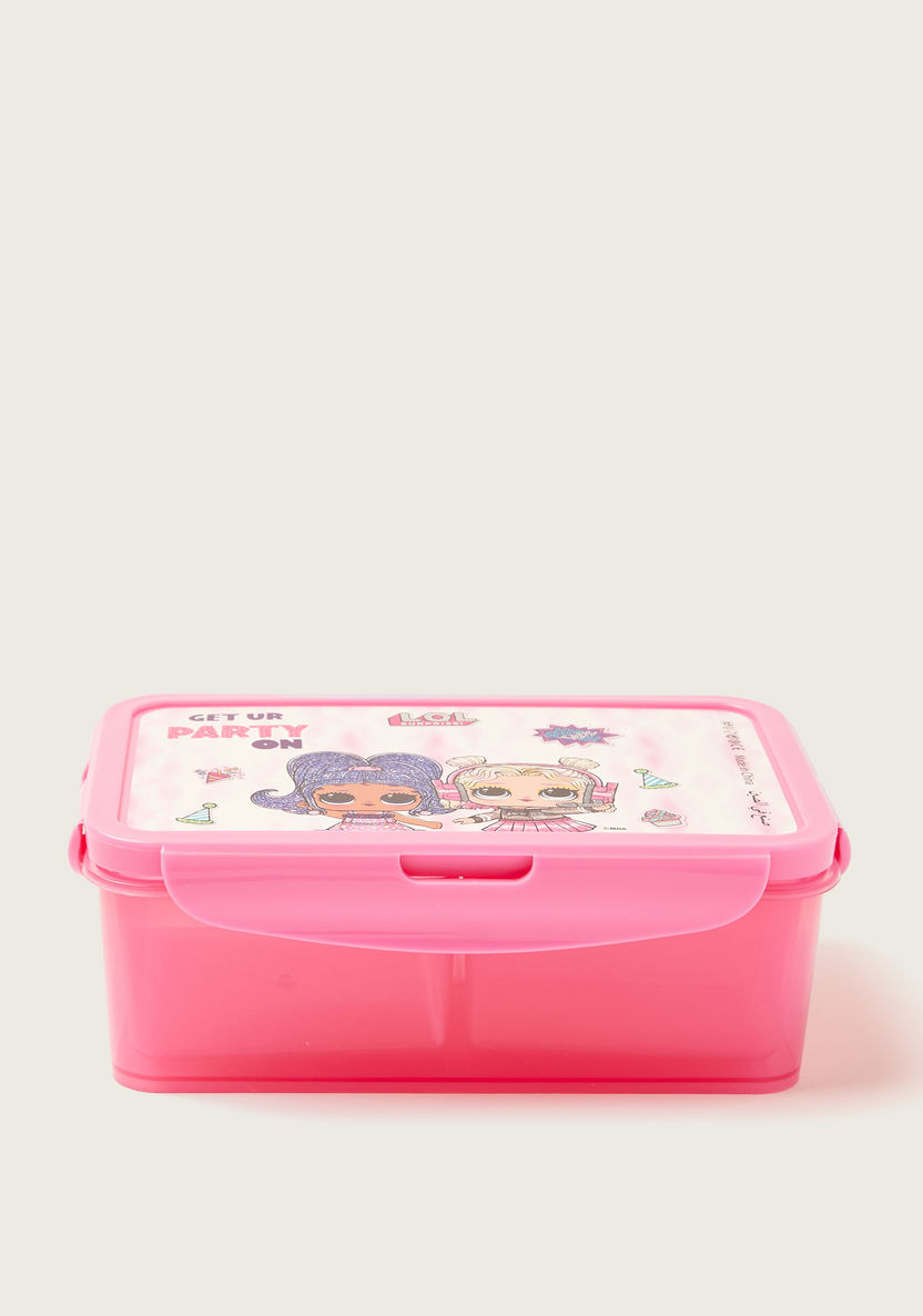 L.O.L. Surprise! Printed Lunch Box with Clip Closure-Lunch Boxes-image-0