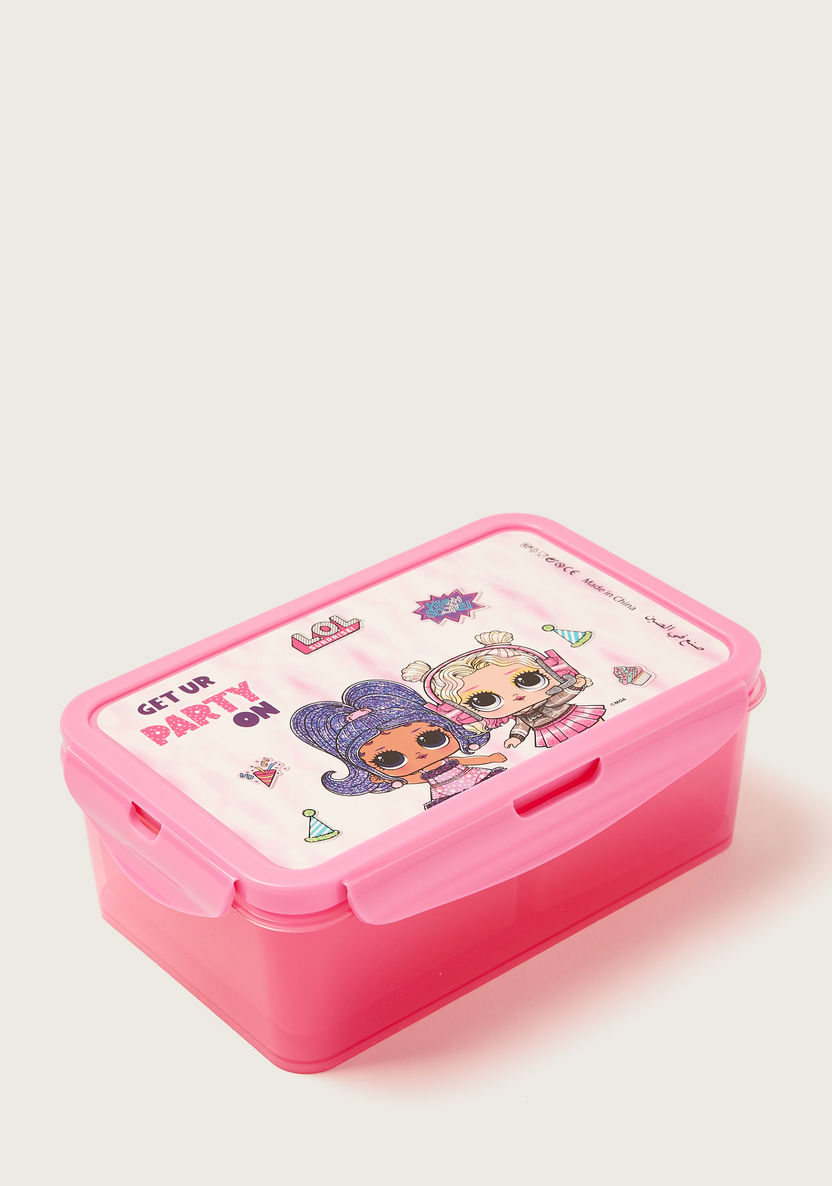 L.O.L. Surprise! Printed Lunch Box with Clip Closure-Lunch Boxes-image-1
