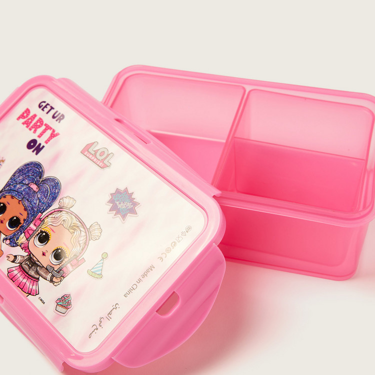 L.O.L. Surprise! Printed Lunch Box with Clip Closure