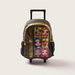 Rainbow High Printed 16-inch Trolley Backpack with Zip Closure-Trolleys-thumbnail-0