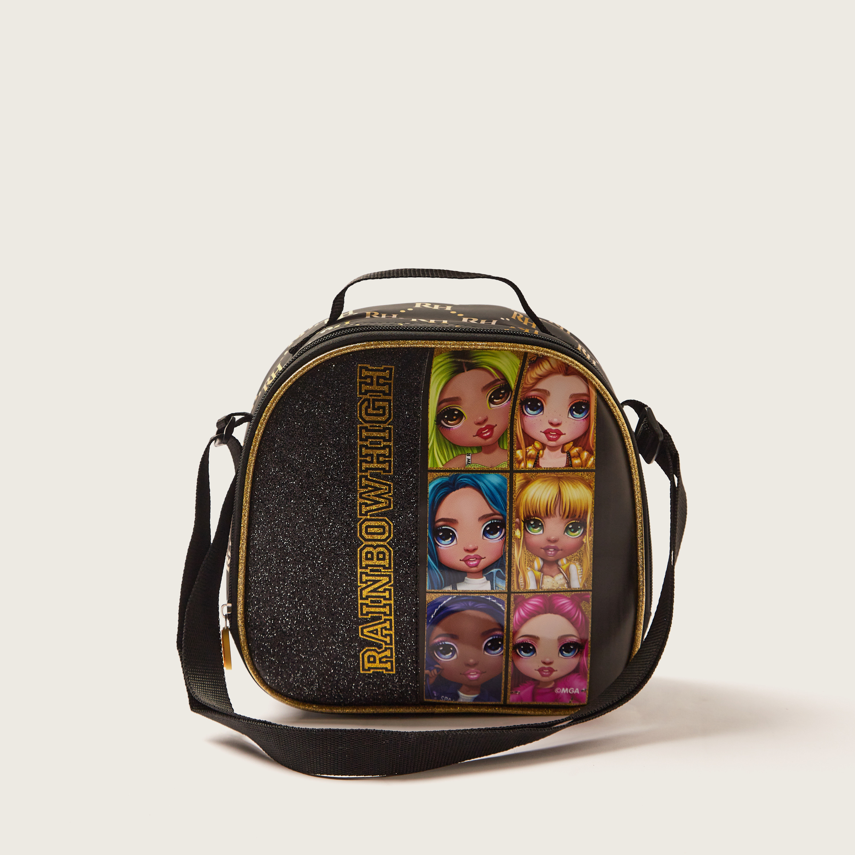 Rainbow High Printed Lunch Bag with Adjustable Strap-school-lunchessentials-lunchbags-image-1