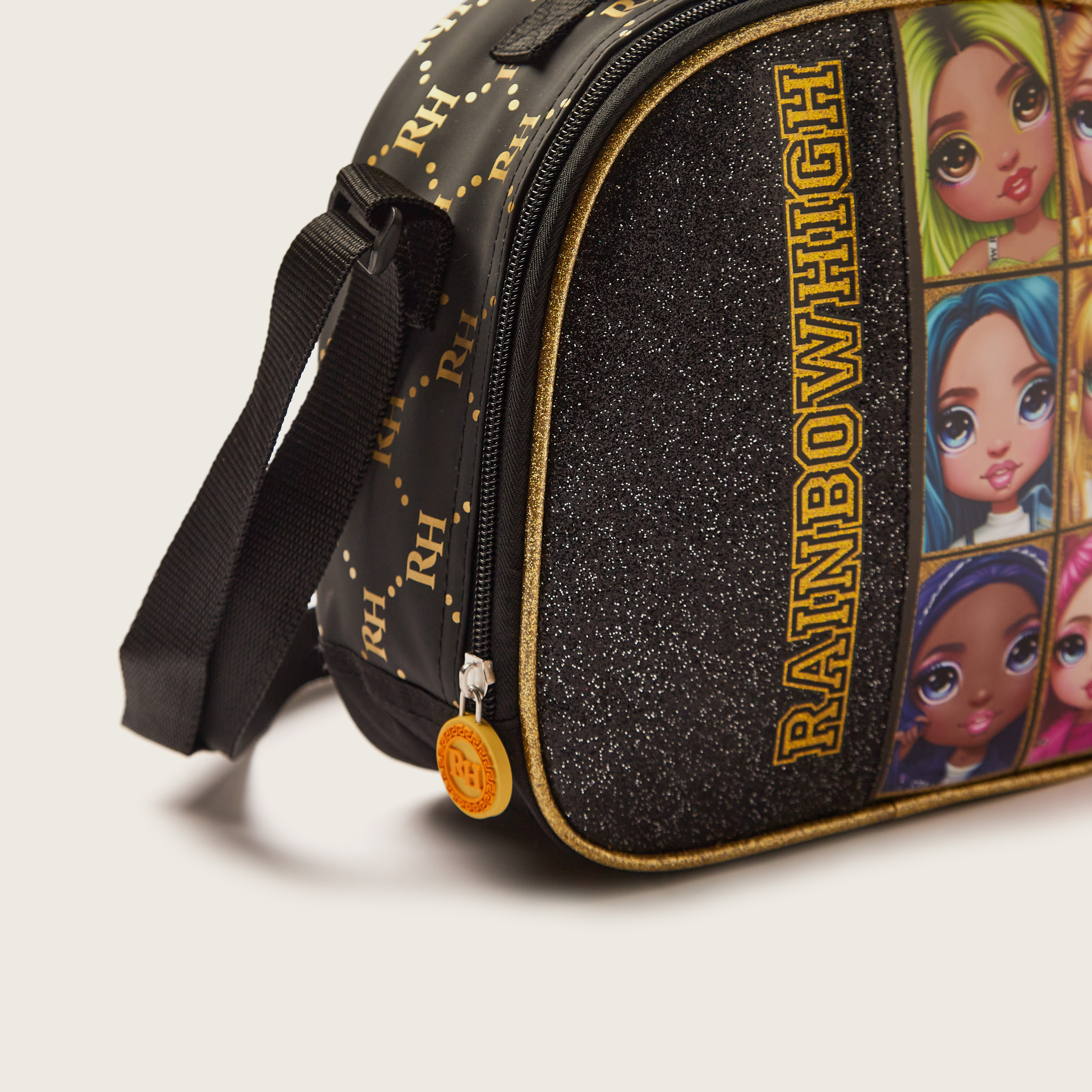 Rainbow High Printed Lunch Bag with Adjustable Strap-school-lunchessentials-lunchbags-image-3