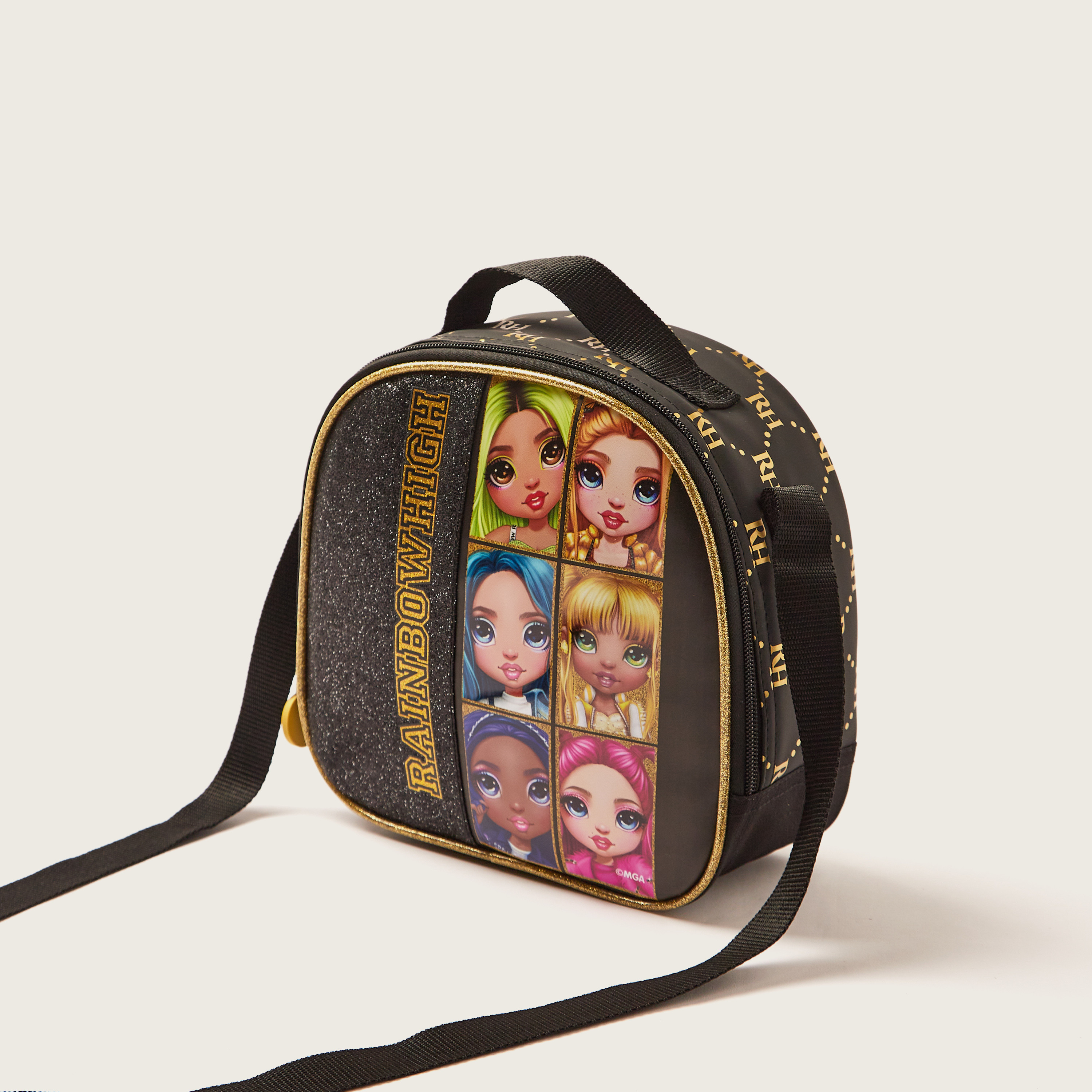 Rainbow High Printed Lunch Bag with Adjustable Strap-school-lunchessentials-lunchbags-image-4