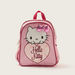 Hello Kitty Print Backpack with Bow Accent - 14 inches-Backpacks-thumbnail-0