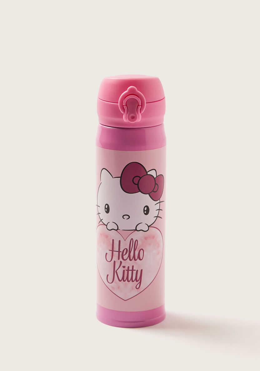 Sanrio Hello Kitty Stainless Steel Water Bottle -  400 ml-Water Bottles-image-0