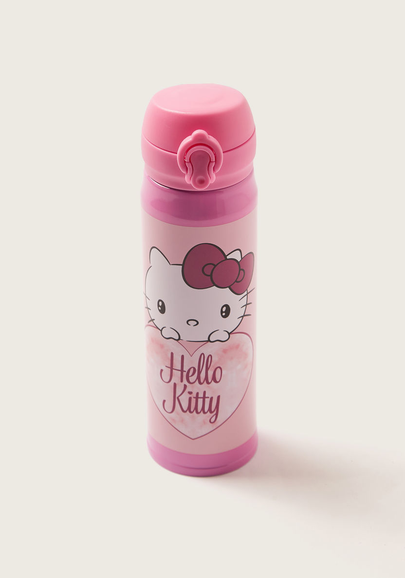 Sanrio Hello Kitty Stainless Steel Water Bottle -  400 ml-Water Bottles-image-1