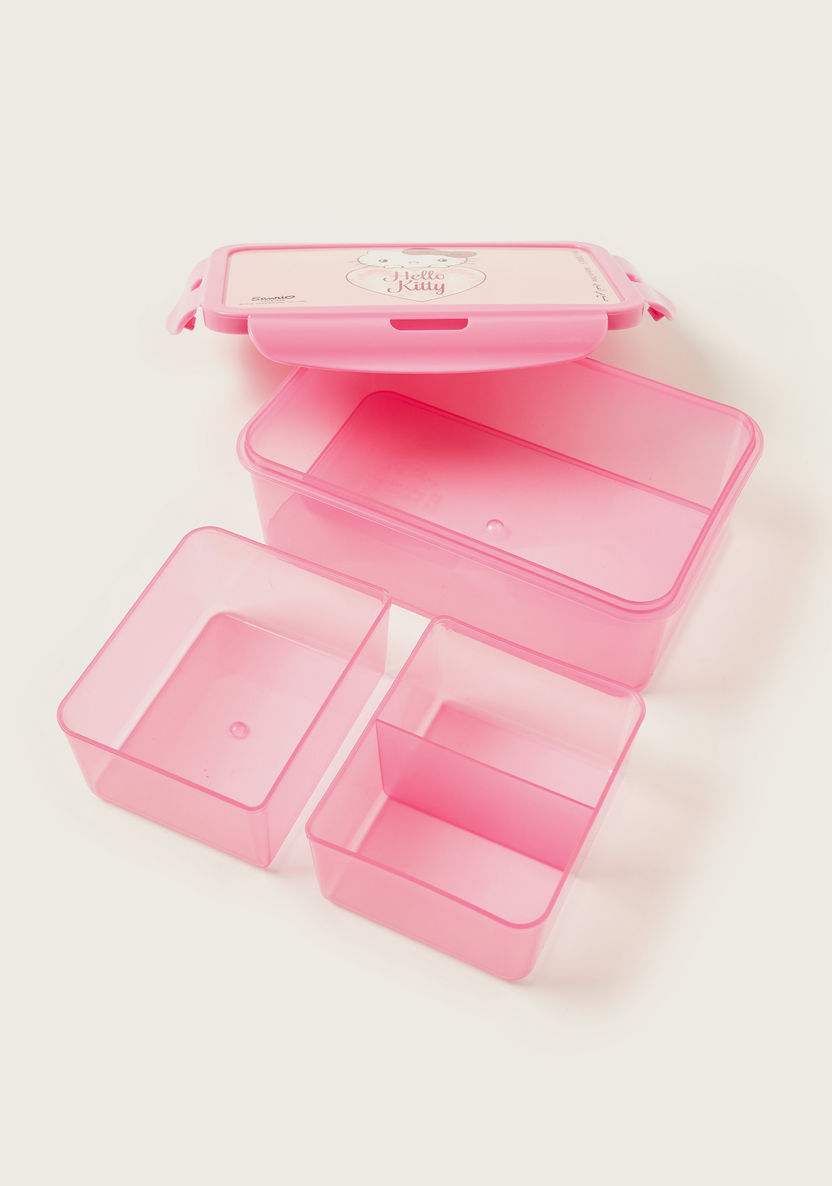 Sanrio Hello Kitty Print Lunch Box-Lunch Boxes-image-2