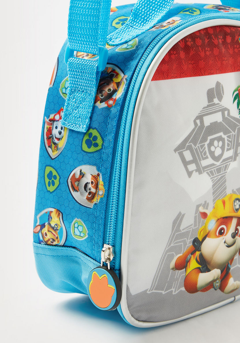 PAW Patrol Printed Lunch Bag with Adjustable Strap and Zip Closure-Lunch Bags-image-2