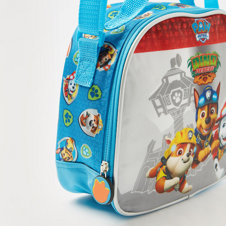 PAW Patrol Printed Lunch Bag with Adjustable Strap and Zip Closure