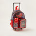 Simba Spider-Man Print 14-inch Trolley Backpack with Lunch Box and Water Bottle-School Sets-thumbnail-1