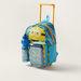 Simba Minion Print Trolley Backpack with Lunch Box and Water Bottle - 14 inches-School Sets-thumbnail-1