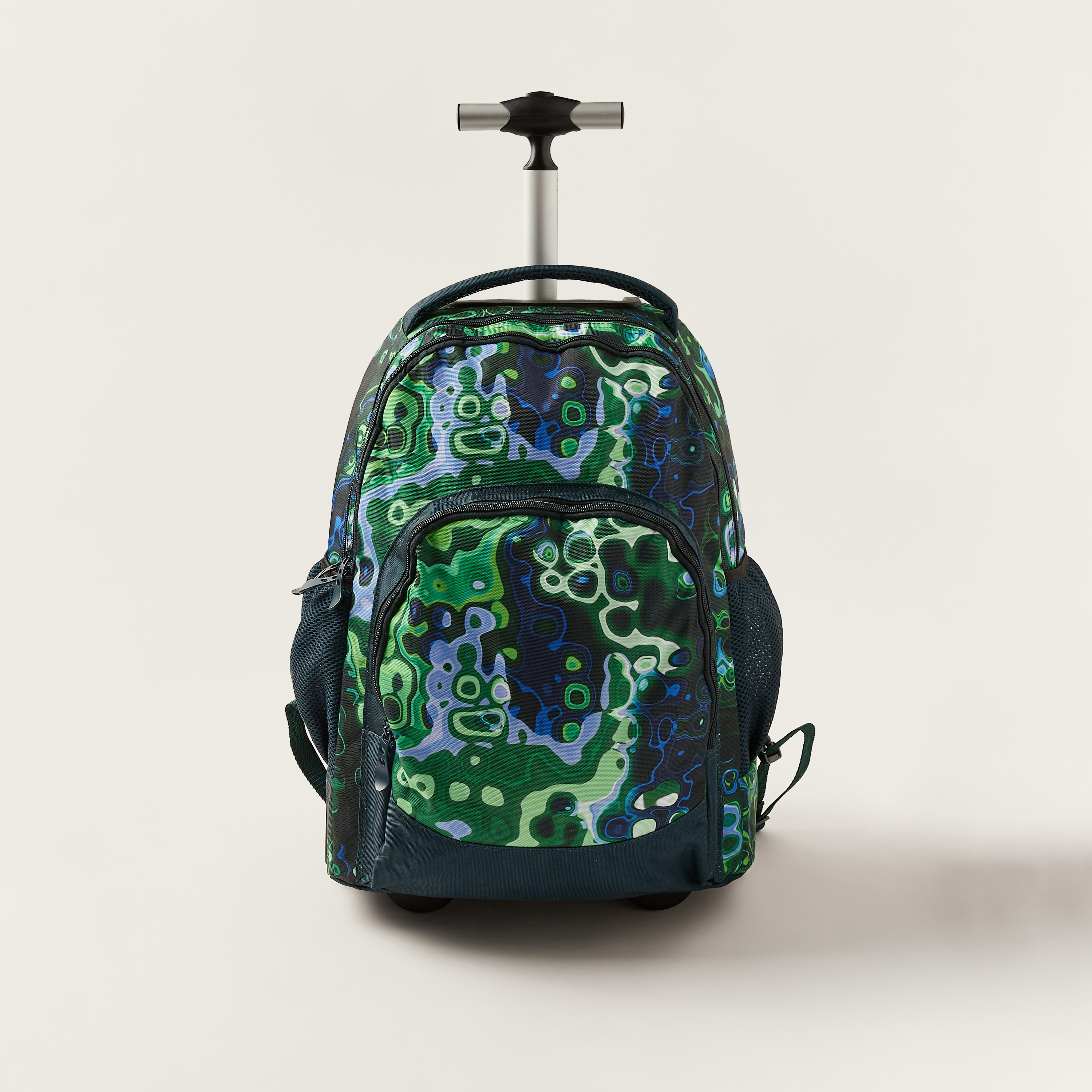 شنطة ظهر ترولي بمقبض قابل للسحب وطبعات من جونيورز - 18 بوصة-school-bagsandbackpacks-trolleybags-image-1
