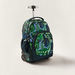 Juniors All Over Print Trolley Backpack with Retractable Handle - 18 inches-Trolleys-thumbnail-1