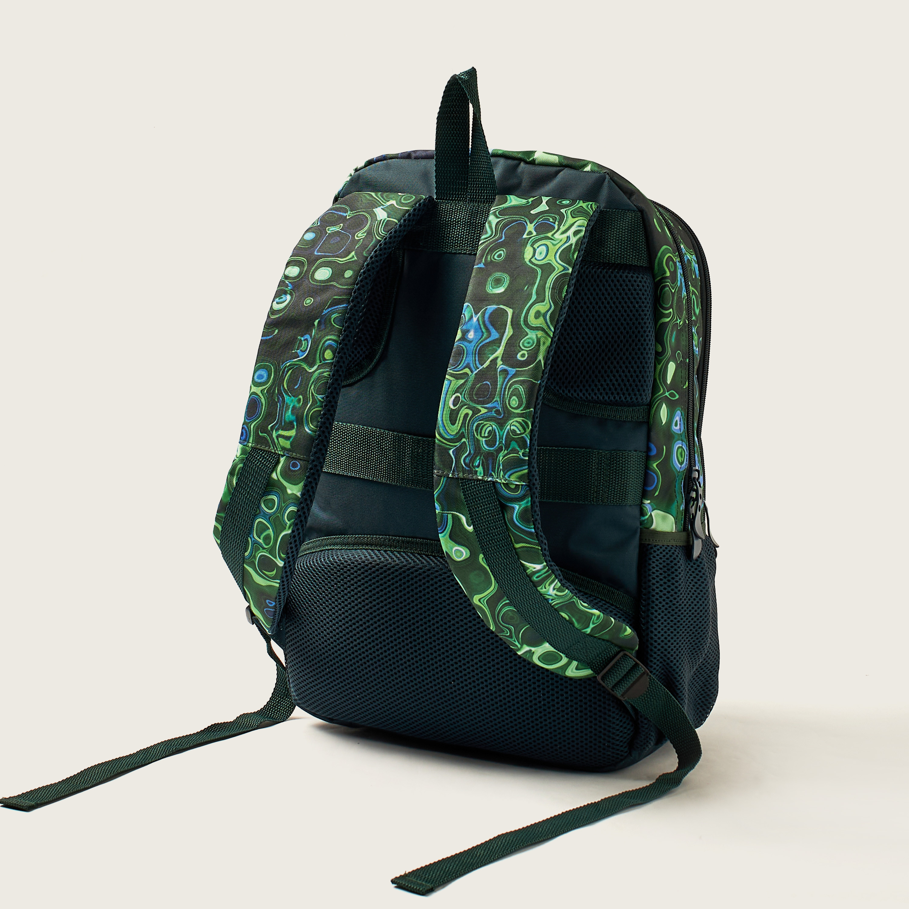Juniors Abstract Print 18-inch Backpack with Zip Closure and Adjustable Straps-school-bagsandbackpacks-backpacks-image-4