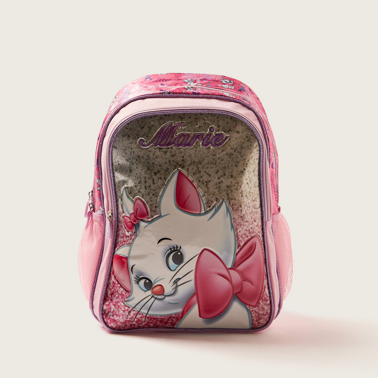 Simba 5-Piece Marie Print Trolley Backpack Set - 16 inches
