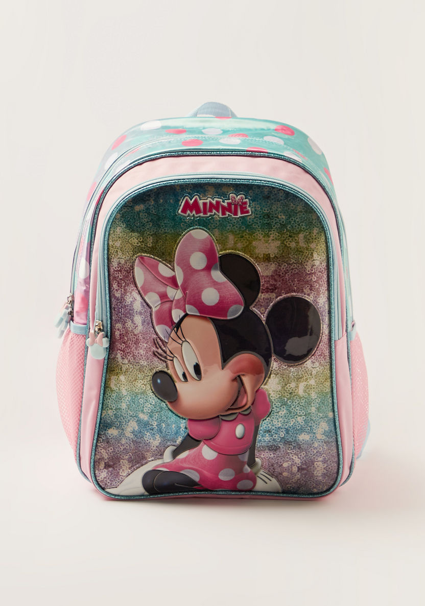 Simba Minnie Mouse Print 5-Piece Backpack Set-School Sets-image-1