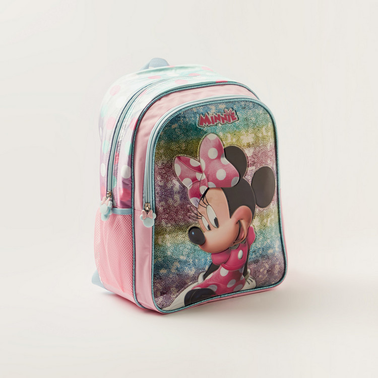 Simba Minnie Mouse Print 5-Piece Backpack Set