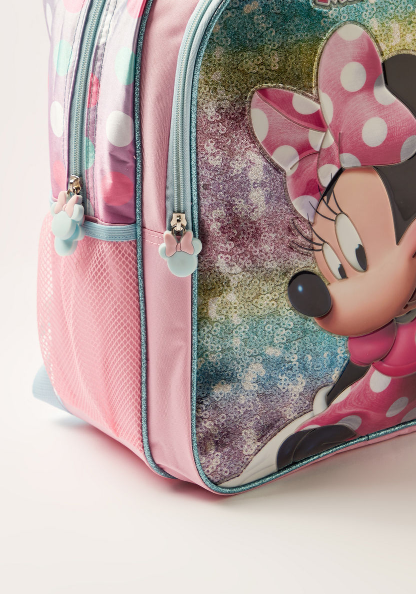 Simba Minnie Mouse Print 5-Piece Backpack Set-School Sets-image-6