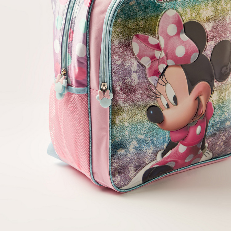 Simba Minnie Mouse Print 5-Piece Backpack Set