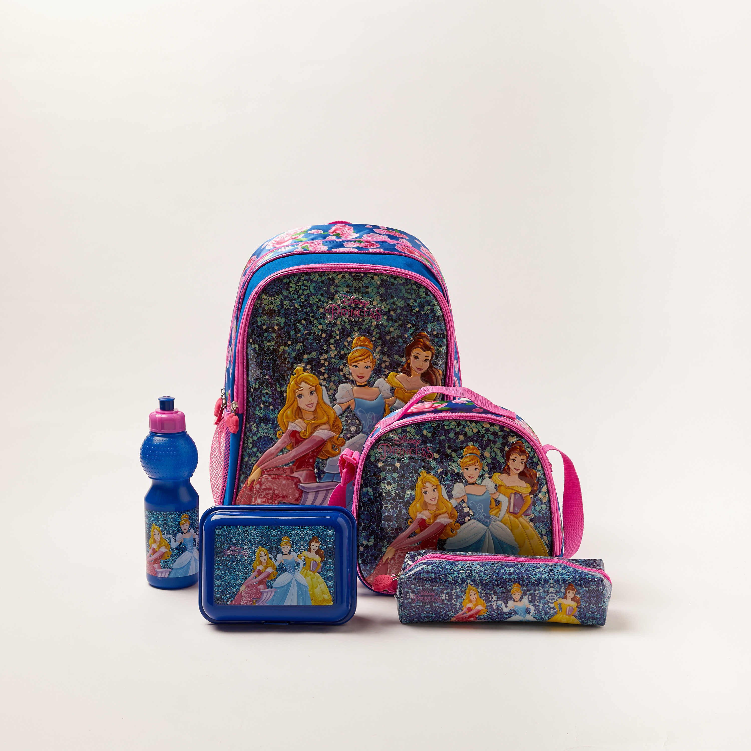 Simba 5-Piece Princess In True Backpack Set - 16 inches-school-bagsandbackpacks-backpacks-image-1