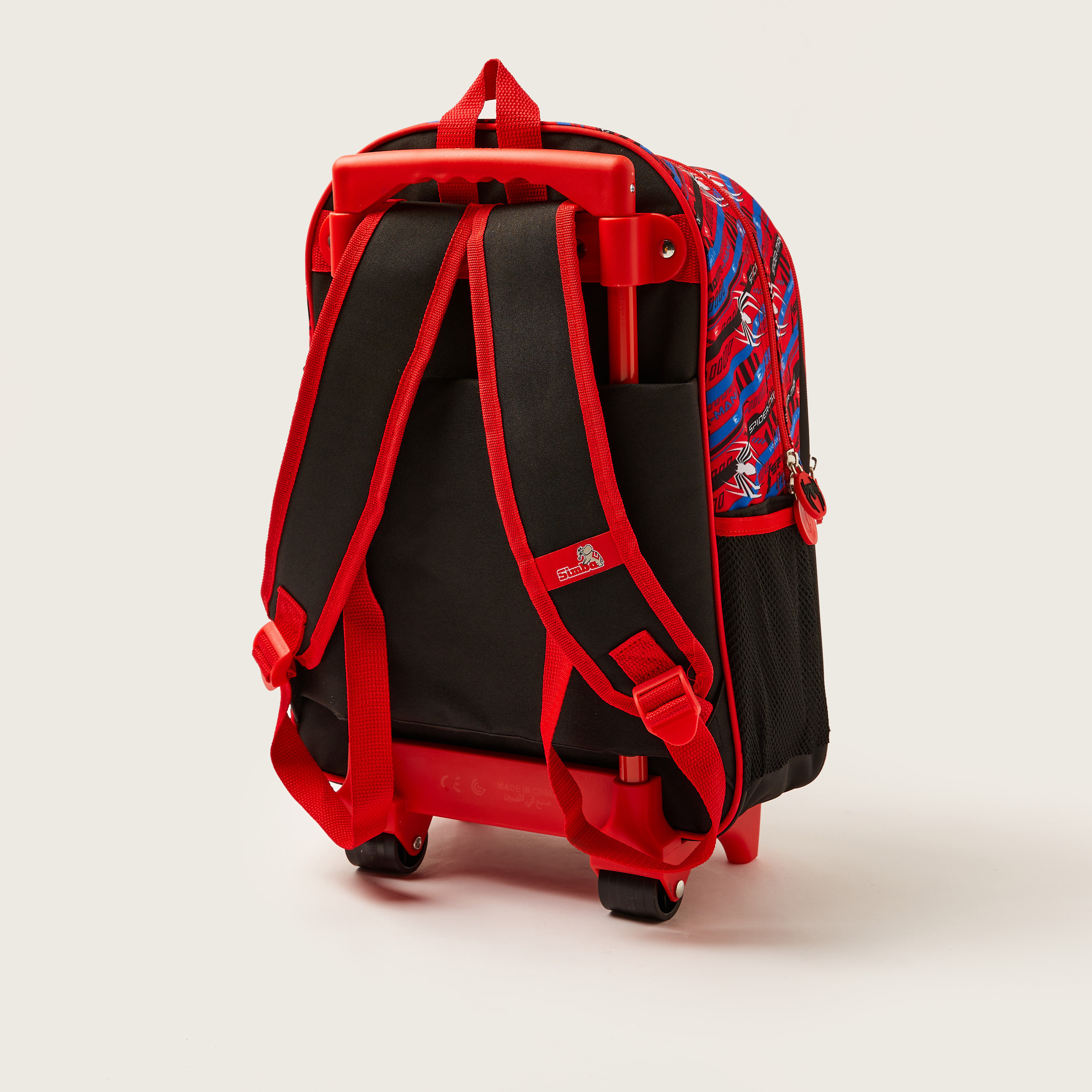 Simba 5-Piece Spider-Man Befighting Trolley Backpack Set - 16 inches-school-bagsandbackpacks-trolleybags-image-4