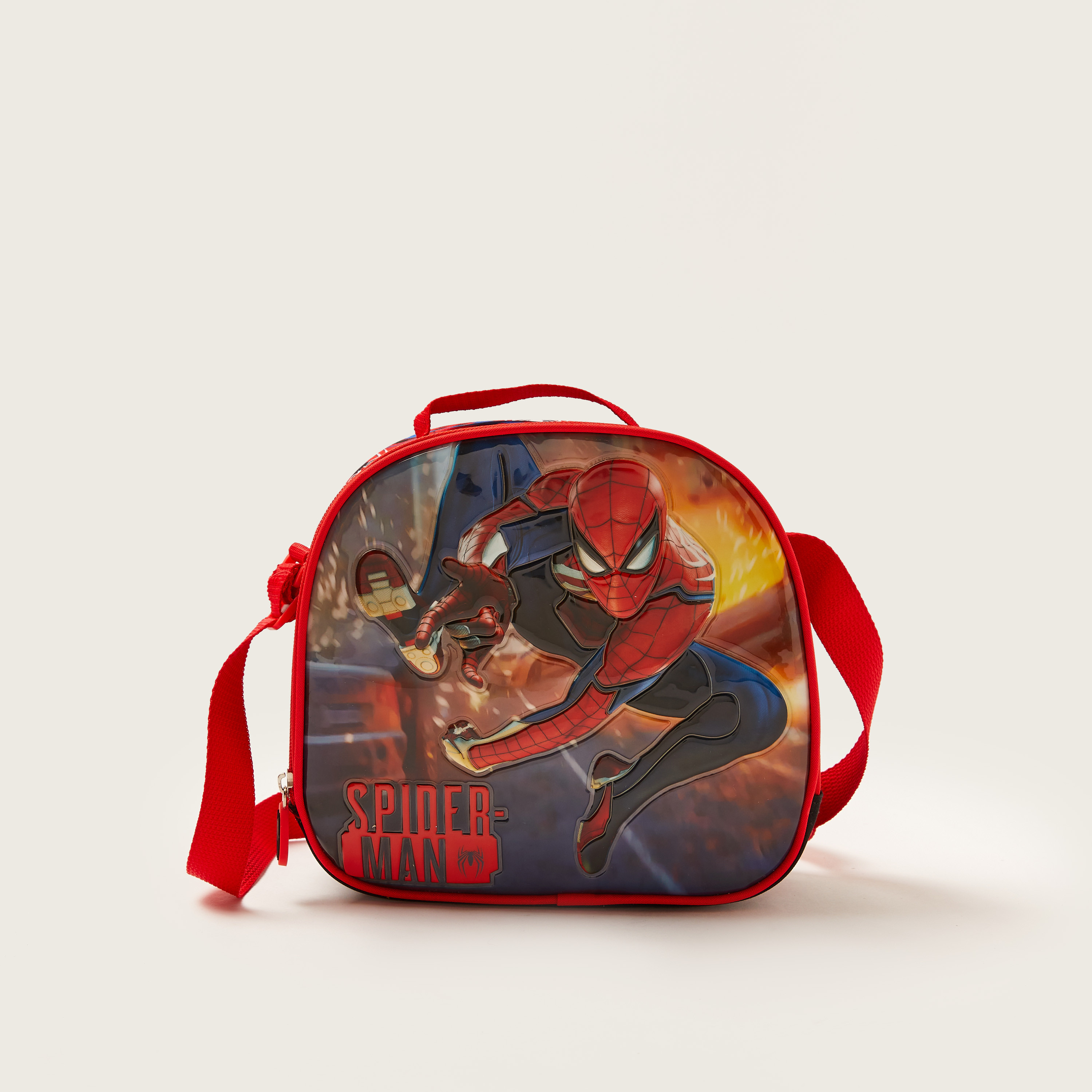 Simba 5-Piece Spider-Man Befighting Trolley Backpack Set - 16 inches-school-bagsandbackpacks-trolleybags-image-6