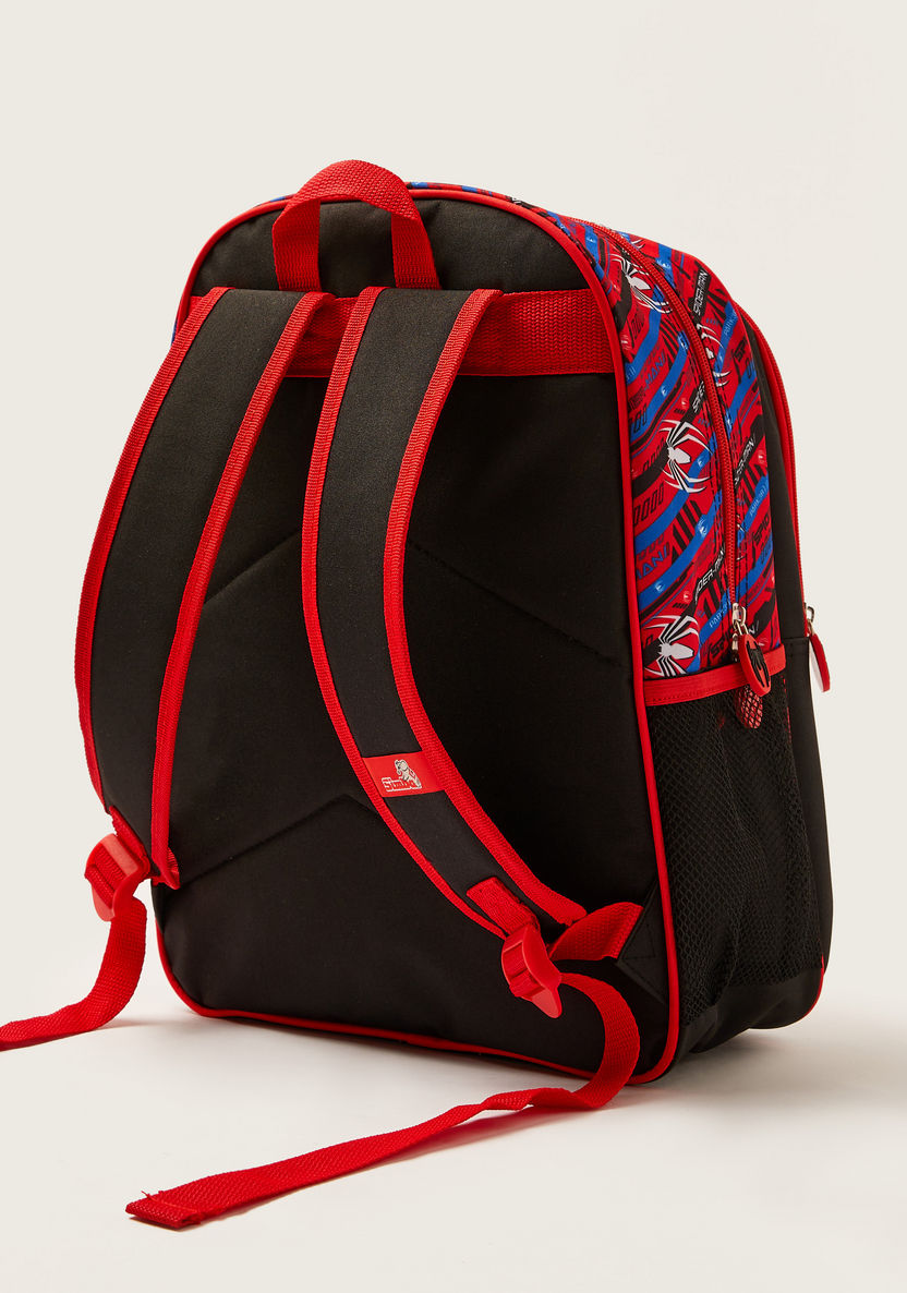 Simba Spider-Man Print 5-Piece Backpack Set-School Sets-image-3
