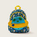 Juniors Printed Backpack with Glitter Textured Applique Detail - 16 inches-Backpacks-thumbnail-0