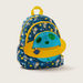 Juniors Printed Backpack with Glitter Textured Applique Detail - 16 inches-Backpacks-thumbnail-1