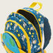 Juniors Printed Backpack with Glitter Textured Applique Detail - 16 inches-Backpacks-thumbnail-4