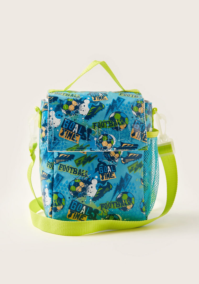 Juniors Football Print Lunch Bag-Lunch Bags-image-0
